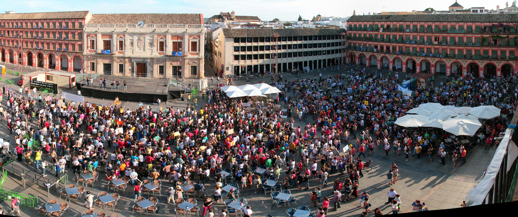 Panorámica corredera 19J Córdoba