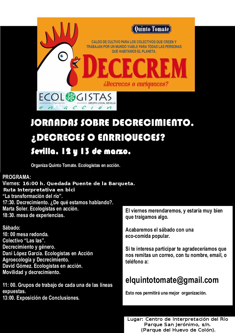 Jornadas sobre Decrecimiento ¿Decreces o Enriqueces? (Convocatoriadecrecimiento.jpg)