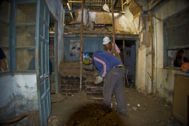 Jornada de trabajo en el CSOA LA HUELGA