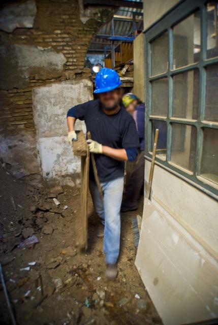 Jornada de trabajo en el CSOA LA HUELGA