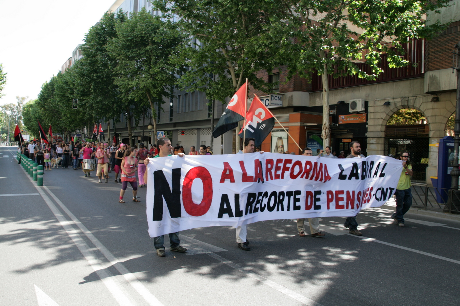 Manifestación 1º de Mayo CNT Córdoba