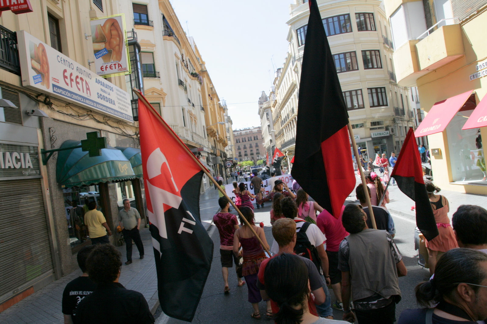 Manifestación 1º de Mayo CNT Córdoba