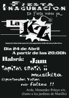 Este sábado 24 de abril, inauguración de La KZ, "espacio liberado para la autogestión individual y colectiva" (KZ.jpg)