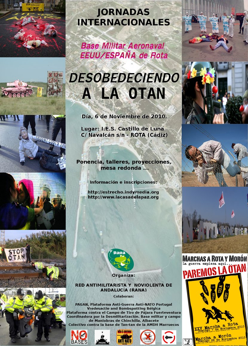 Jornadas Internacionales "Desobedeciendo a la OTAN".  (cartel jornadas Desobedeciendo a la OTANA4.jpg)