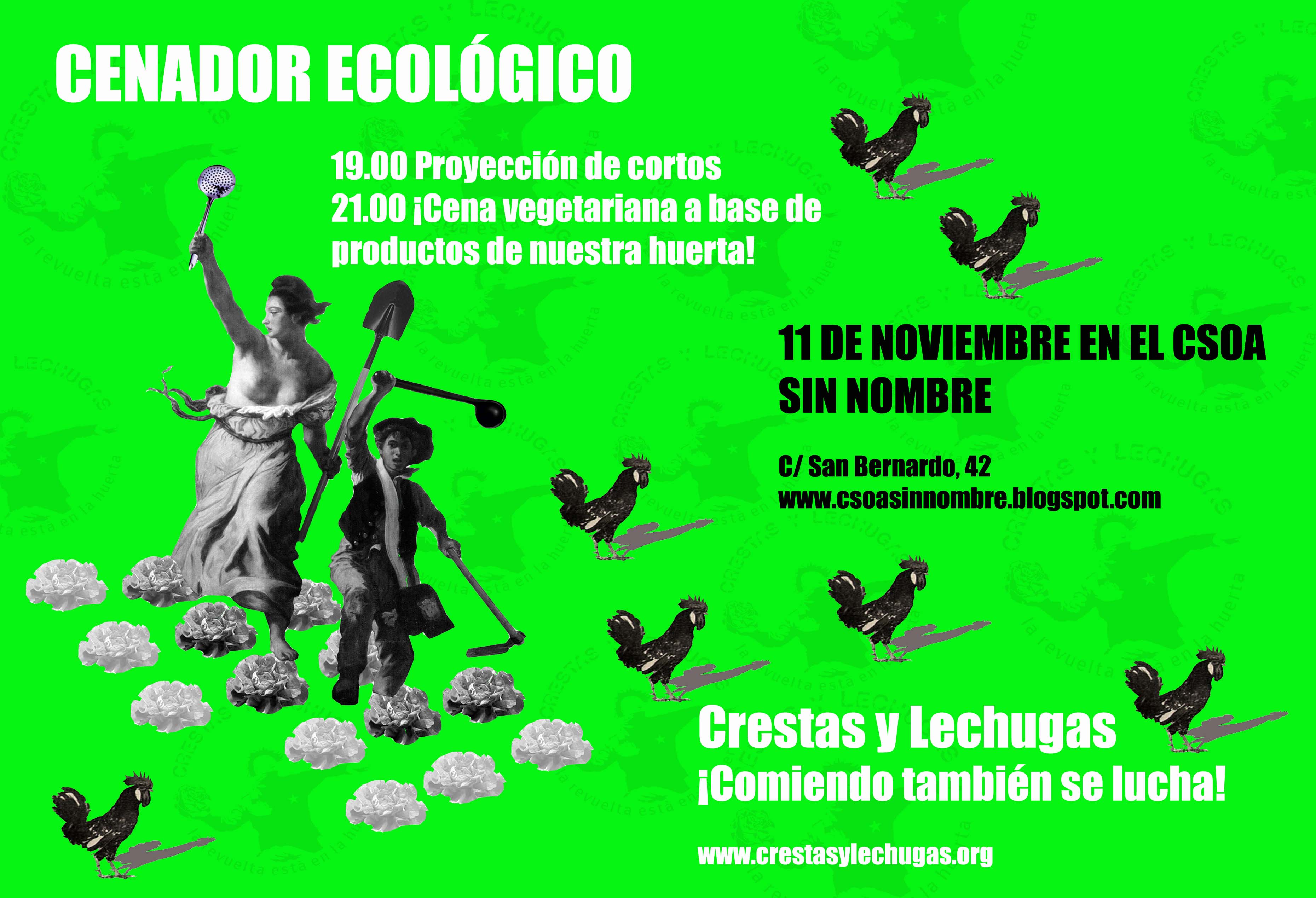 Miercoles 11N-19hs-Cenador Ecológico "Crestas y Lechugas" en CSOA Sin Nombre (cartel_cenador.jpg)