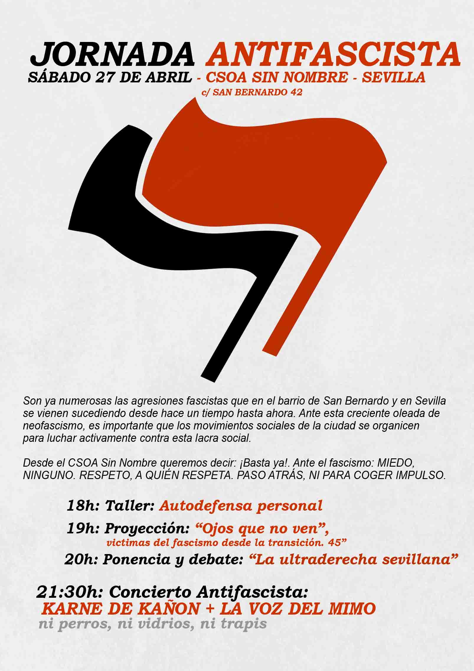 Jornadas antifascistas 27-04-2013