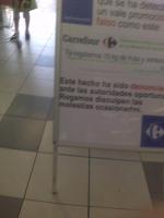 El carrefour se disculpa ante sus clientes