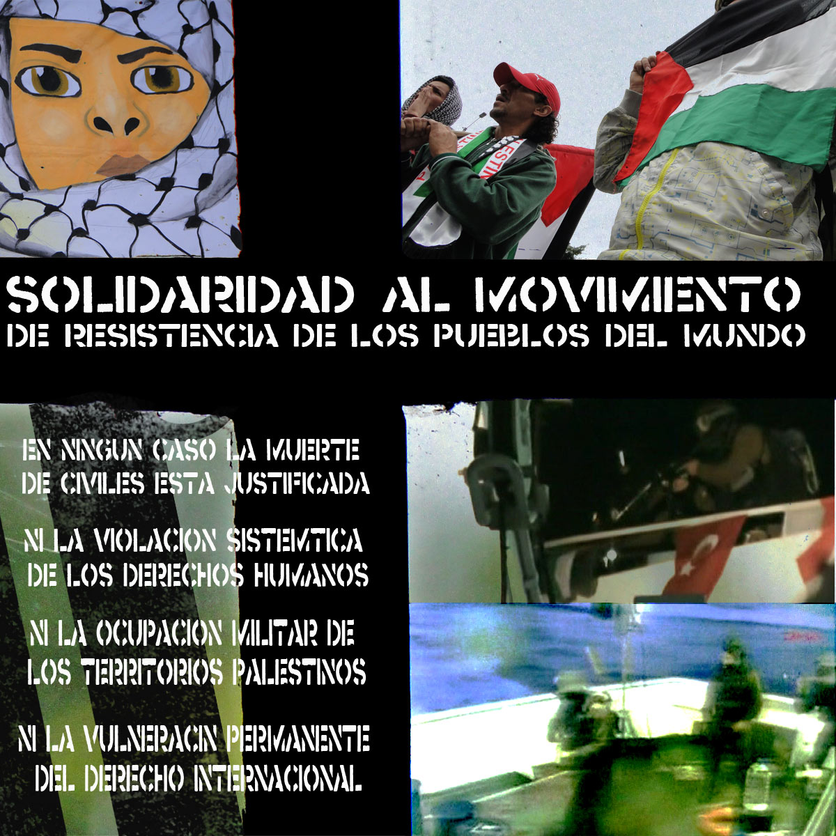 !libertad para el movimiento de solidaridad de los pueblos en resistencia!