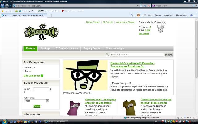 Nueva Tienda virtual El Bandolero Producciones Andaluzas (tienda.jpg)